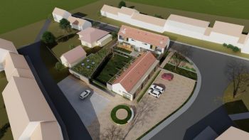 Architektonický návrh KOMUNITNÍ BYDLENÍ - BOŘITOV