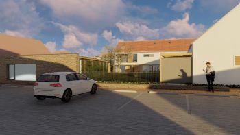 Architektonický návrh KOMUNITNÍ BYDLENÍ - BOŘITOV