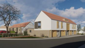 Architektonický návrh KOMUNITNÍ BYDLENÍ - BOŘITOV