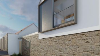 Architektonický návrh KOMUNITNÍ BYDLENÍ - BOŘITOV