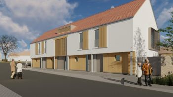 Architektonický návrh KOMUNITNÍ BYDLENÍ - BOŘITOV