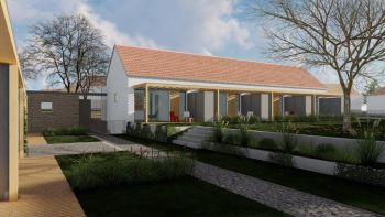 Architektonický návrh KOMUNITNÍ BYDLENÍ - BOŘITOV