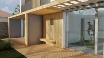 Architektonický návrh KOMUNITNÍ BYDLENÍ - BOŘITOV